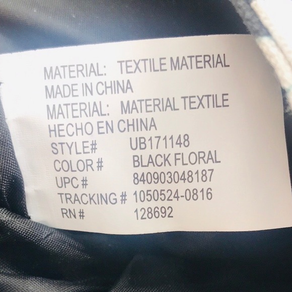 NWOT Floral Messenger Crossbody w/ Camera Strap - Picture 12 of 15